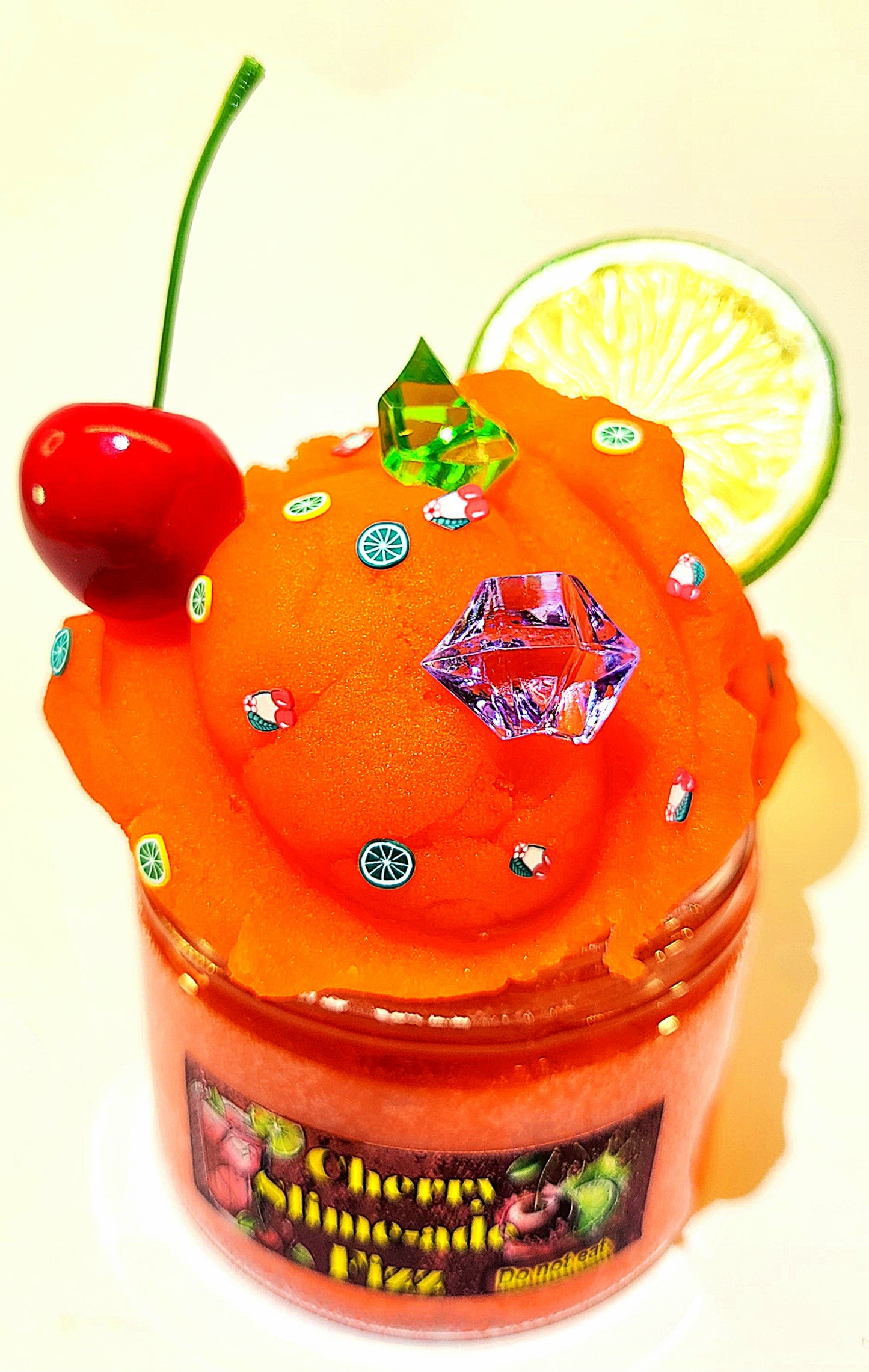 < Cherry Slime-ade Fizz >