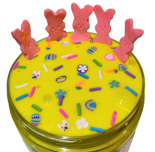 < Spring Bunny Peeps - Yellow Slime >