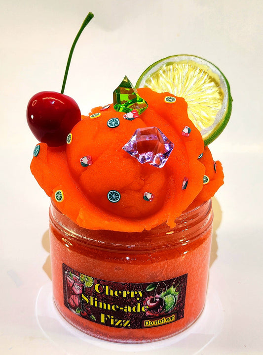 < Cherry Slime-ade Fizz >