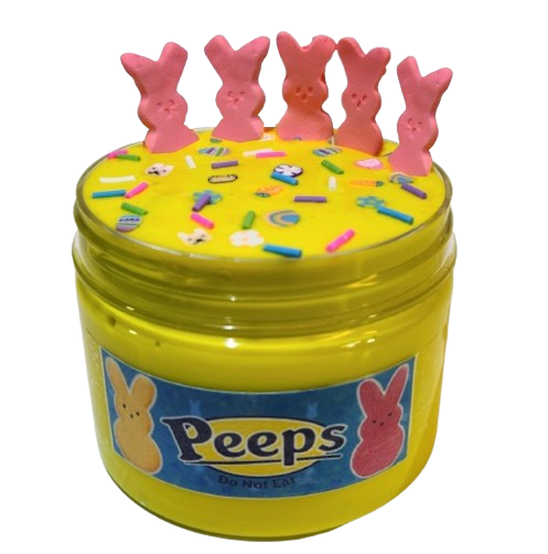 < Easter Bunny Peeps - Yellow Slime >